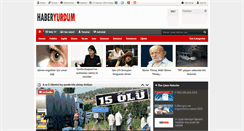 Desktop Screenshot of haberyurdum.com